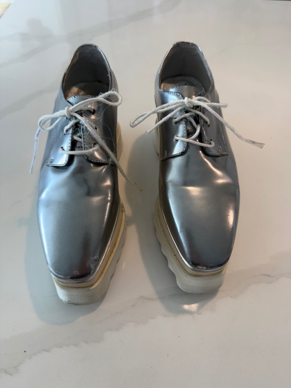 Stella McCartney Silver Shoes size 36
